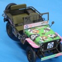 1/20　痛車「ガールズ＆パンツァー」1/4トン4×4トラック